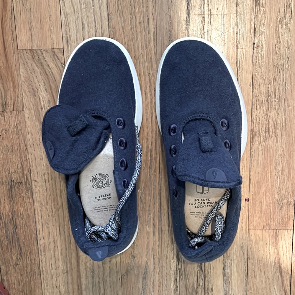 SOLD AllBirds Blue Wool runners